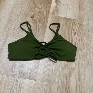 SHEIN RIBBED BIKINI TOP